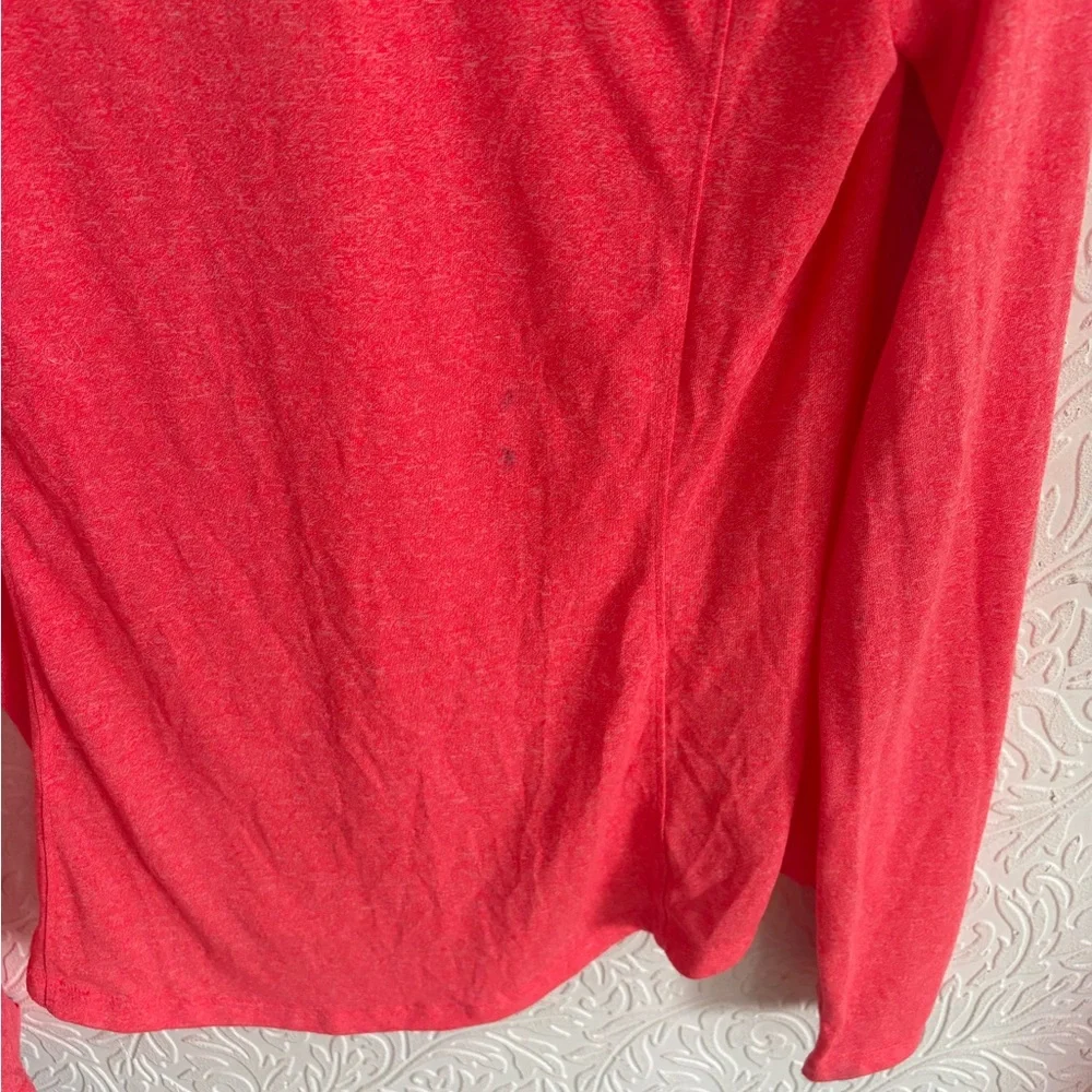 Under Armour fluorescent pink Athletic long sleeve quarter zip - small - Picture 7 of 7